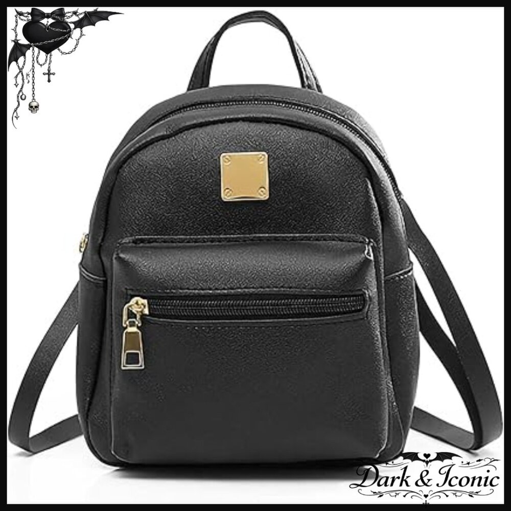 Mini Backpack Purse With Multiple Pockets, Waterp… - image 1